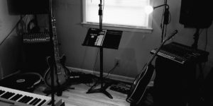 Music studio at McMusic Lessons & Performances