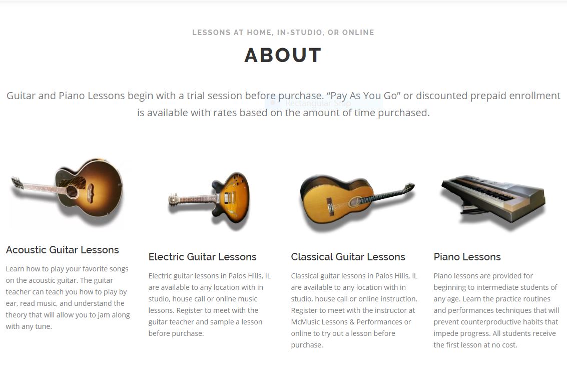 Guitar Lessons In Your Home with Remote Learning - McMusic Lessons